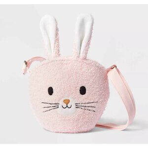 Target Spritz Easter Sling Basket Pink Bunny Crossbody Bag  B10